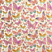 30" x 833' (full ream) -  B386 - Beautiful Butterflies B386.30.833