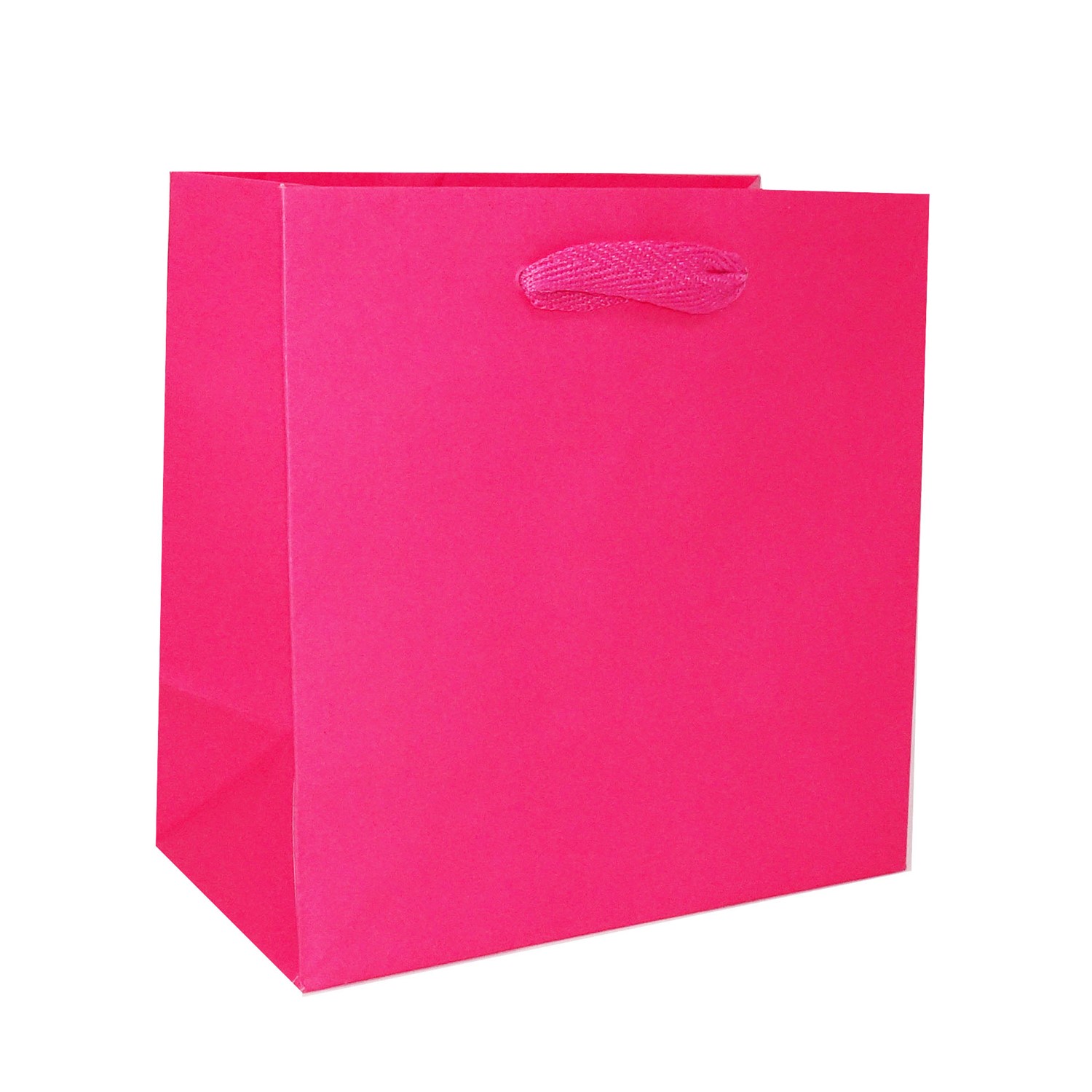 6.5 x 3.5 x 6.5 Colors On White and Kraft Manhattan Collection (Case of 100) Colors-On-White-Kraft-Ribbon-Handle-Eurototes-6