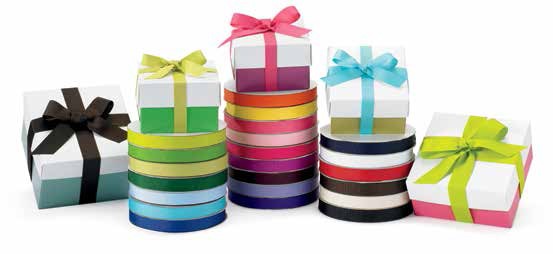 Double Face Satin Ribbon - Box and Wrap