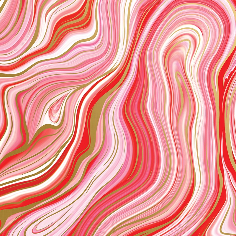 30" x 208' (quarter ream) - B629 - Marbleized Red B629.30.208