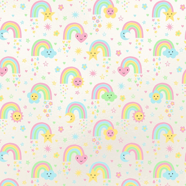 30" x 833' (full ream) -  B363 - Rainbow Shower